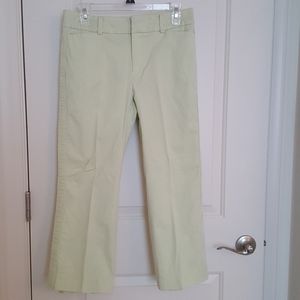 Banana Republic pale green pants